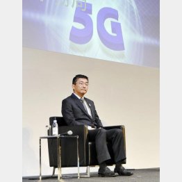 ＫＤＤＩの高橋誠社長（Ｃ）共同通信社