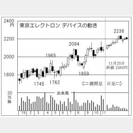 東京エレクトロンデバイス（Ｃ）日刊ゲンダイ