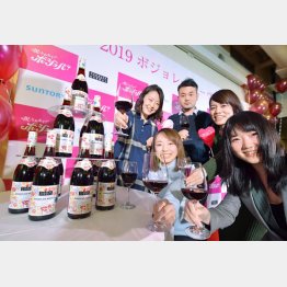仏産ワインの新酒「ボージョレ・ヌーボー」が解禁（Ｃ）共同通信社