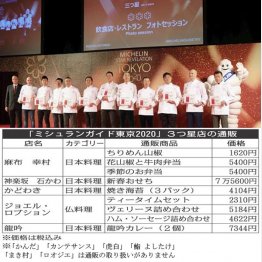 栄えある3つ星店は11軒（Ｃ）共同通信社