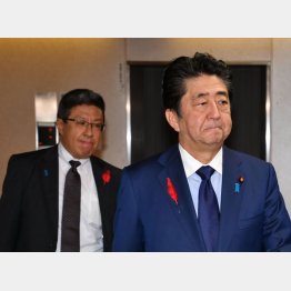 安倍首相と今井秘書官（Ｃ）日刊ゲンダイ