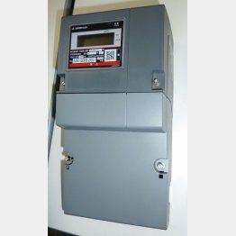 東京ガスの「スマートメーター」／（Ｃ）共同通信社