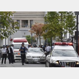 凶行は商店街で起きた（Ｃ）共同通信社