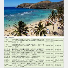 南国ハワイは年明けがオトク（【10万円以内！これから間に合う「直前割」のお得なツアー】北米・ハワイなど）／（Ｃ）日刊ゲンダイ