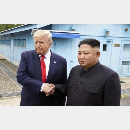 板門店での再会から半年（トランプ米大統領と金正恩朝鮮労働党委員長）／（Ｃ）ロイター＝共同