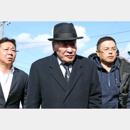 解散を表明した太田舎弟頭補佐（Ｃ）日刊ゲンダイ