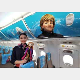 ディズニー映画最新作「アナと雪の女王2」は世界的大ヒット（Ｃ）新華社／共同通信イメージズ