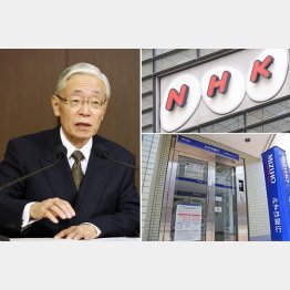 NHKの次期会長に決まり、記者会見する前田晃伸氏（Ｃ）共同通信社