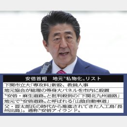 「桜」疑惑を徹底隠蔽の安倍首相（Ｃ）日刊ゲンダイ