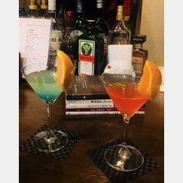 フレッシュなフルーツを使ったカクテル（提供写真）