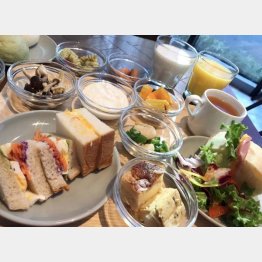 朝食ビュッフェ（1540円）／（Ｃ）日刊ゲンダイ