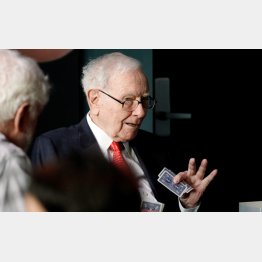 投資家のウォーレン・バフェット氏（Ｃ）ロイター