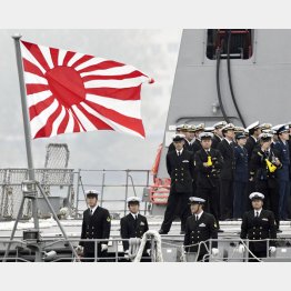 現場はほぼ紛争地（海上自衛隊）／（Ｃ）共同通信社