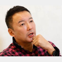 れいわ新選組代表の山本太郎氏（Ｃ）日刊ゲンダイ