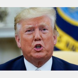 トランプ大統領（Ｃ）ロイター