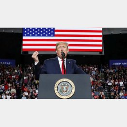 2020年もキーパーソンはこの人、トランプ米大統領（Ｃ）ロイター