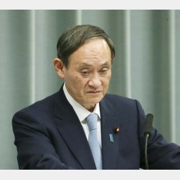 菅官房長官（Ｃ）共同通信社