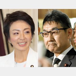 バッジに届くか（Ｃ）共同通信社