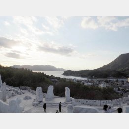 未来心の丘からの景色（Ｃ）日刊ゲンダイ