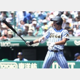 2019年夏の甲子園で4番を務めた東海大相模の山村（Ｃ）日刊ゲンダイ