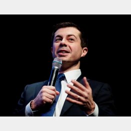 早くも勝利宣言（Ｃ）ロイター