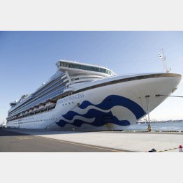 横浜・大黒ふ頭に着岸したクルーズ船（Ｃ）日刊ゲンダイ