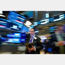 NY市場は暴落した（Ｃ）ロイター