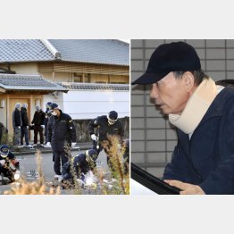2日、山口組ナンバー2の高山清司若頭（右）の自宅に銃弾が撃ち込まれた（Ｃ）共同通信社