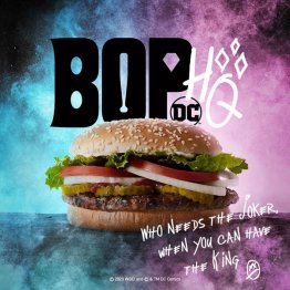 （米「バーガーキング」のフェイスブックから）