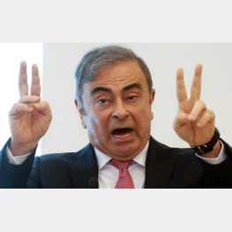 レバノン逃亡中の、日産自動車前会長のカルロス・ゴーン被告（Ｃ）ロイター