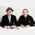 太神楽の鏡味仙三郎（右）と吉川潮（Ｃ）日刊ゲンダイ