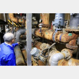 経年劣化も目立つ（Ｃ）日刊ゲンダイ