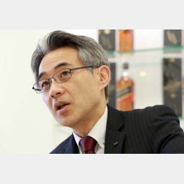 キリン・ディアジオの西海枝毅社長（Ｃ）日刊ゲンダイ