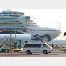 クルーズ船での感染状況は大きく報道されている（Ｃ）日刊ゲンダイ