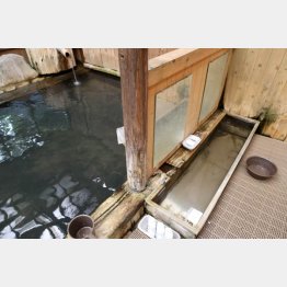 内湯と手前が洗い場（Ｃ）日刊ゲンダイ