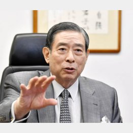 SBIの北尾社長はヤル気いっぱい（Ｃ）共同通信社