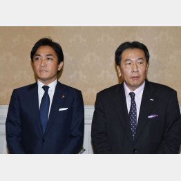 国民民主党の玉木代表（左）と立憲民主党の枝野代表（Ｃ）日刊ゲンダイ
