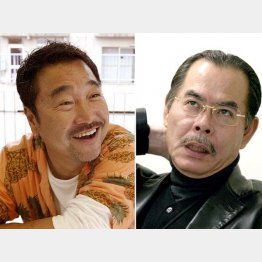 カメラマン山岸伸氏（左）と野田義治氏（Ｃ）日刊ゲンダイ