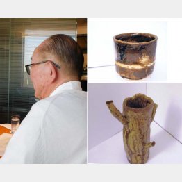 退職後に始めた陶芸はもう8年になる（木村一郎さん）／（提供写真）