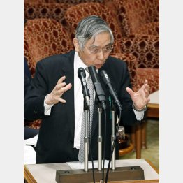 口先介入も効かなくなった（日銀の黒田総裁）／（Ｃ）日刊ゲンダイ