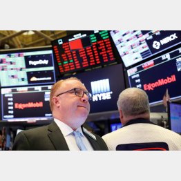 ニューヨーク市場は大暴落（Ｃ）ロイター