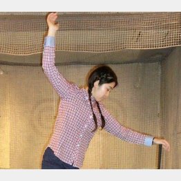 連続写真はこちらから（Ｃ）日刊ゲンダイ