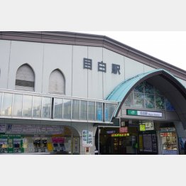 レトロな雰囲気が残る目白駅