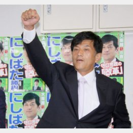 2011年の初当選時（Ｃ）共同通信社