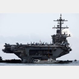 セオドア・ルーズベルト＝2020年3月5日撮影、ベトナム（ロイター＝共同）