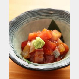 合う酒＝日本酒（Ｃ）日刊ゲンダイ