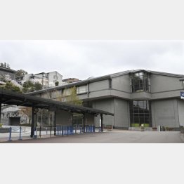 卒業生の感染が判明した京都産業大学（Ｃ）共同通信社