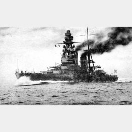 山本五十六が乗っていた旗艦・長門（Ｃ）共同通信社