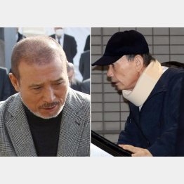 六代目山口組長の司忍（左）と若頭の高山清司（Ｃ）日刊ゲンダイ