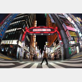 夜の街にも救いの手を（Ｃ）日刊ゲンダイ